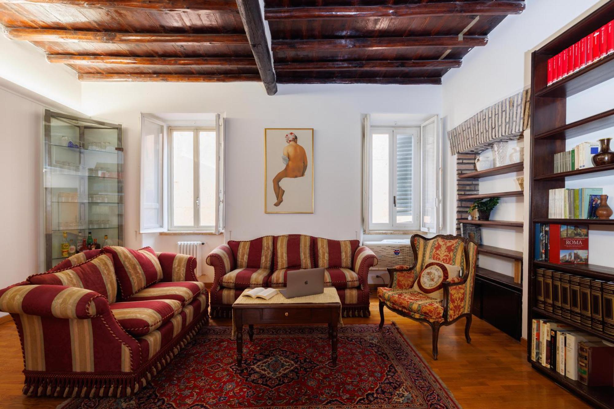 Gesu E Maria Balcony Apt At Spanish Steps 로마 외부 사진